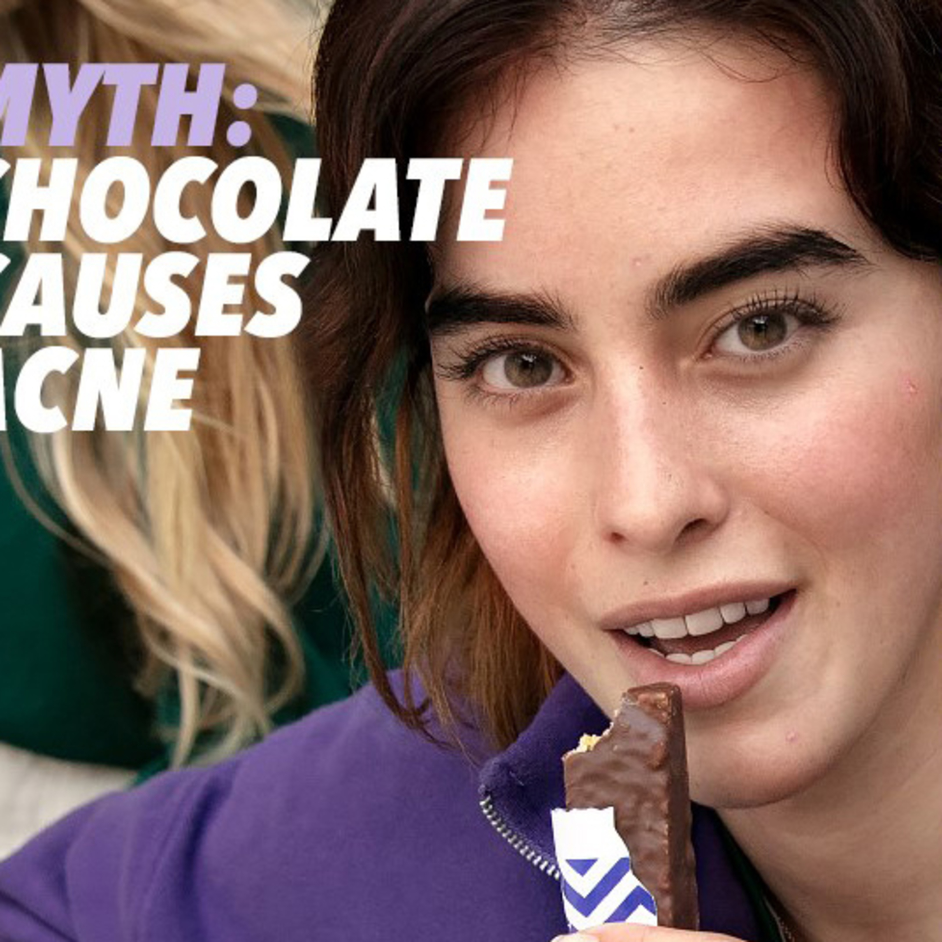 Chocolate Doesn't Cause Acne, You Know? 🍫😎  example photo