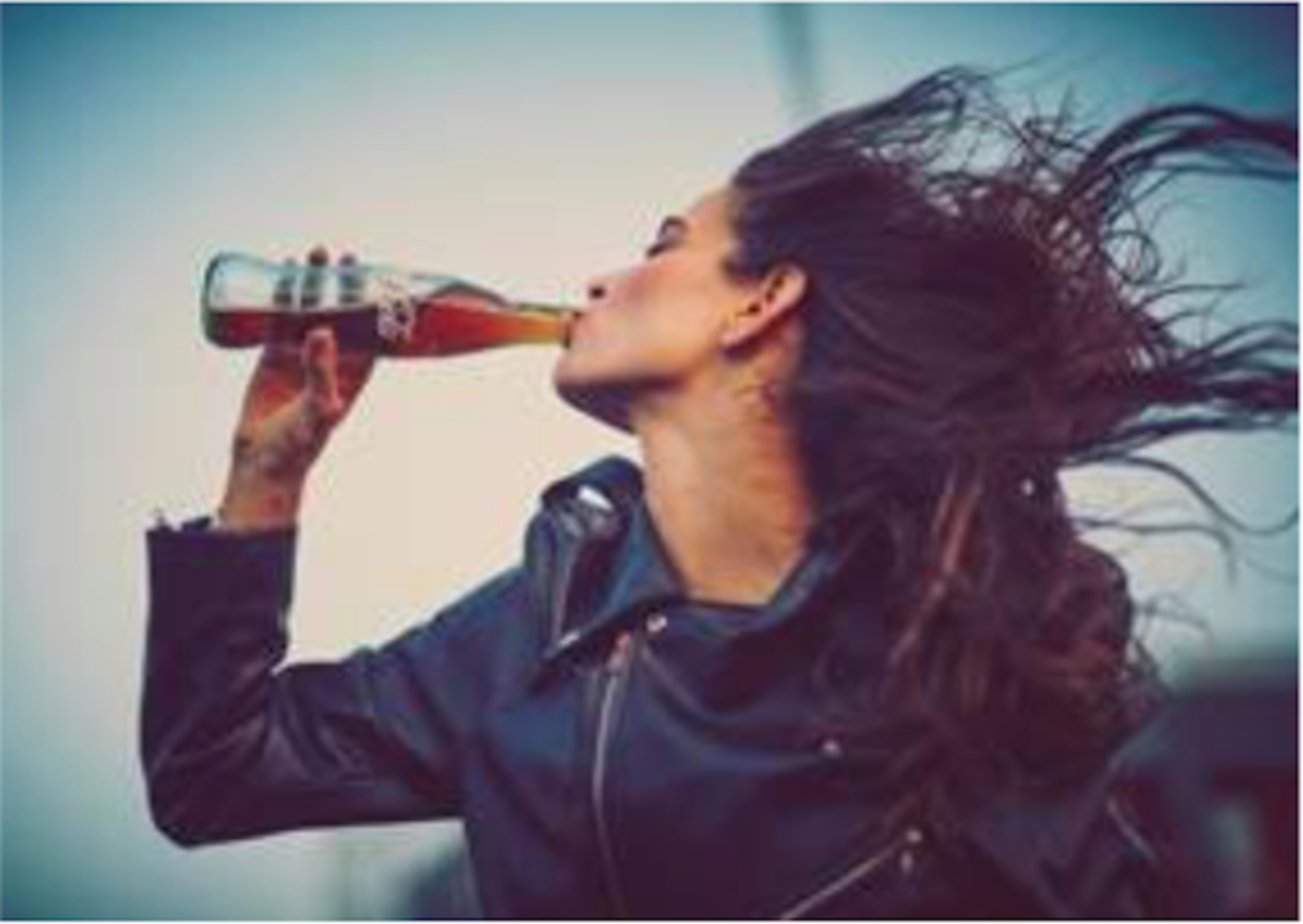 Coca-Cola in the Fall example photo