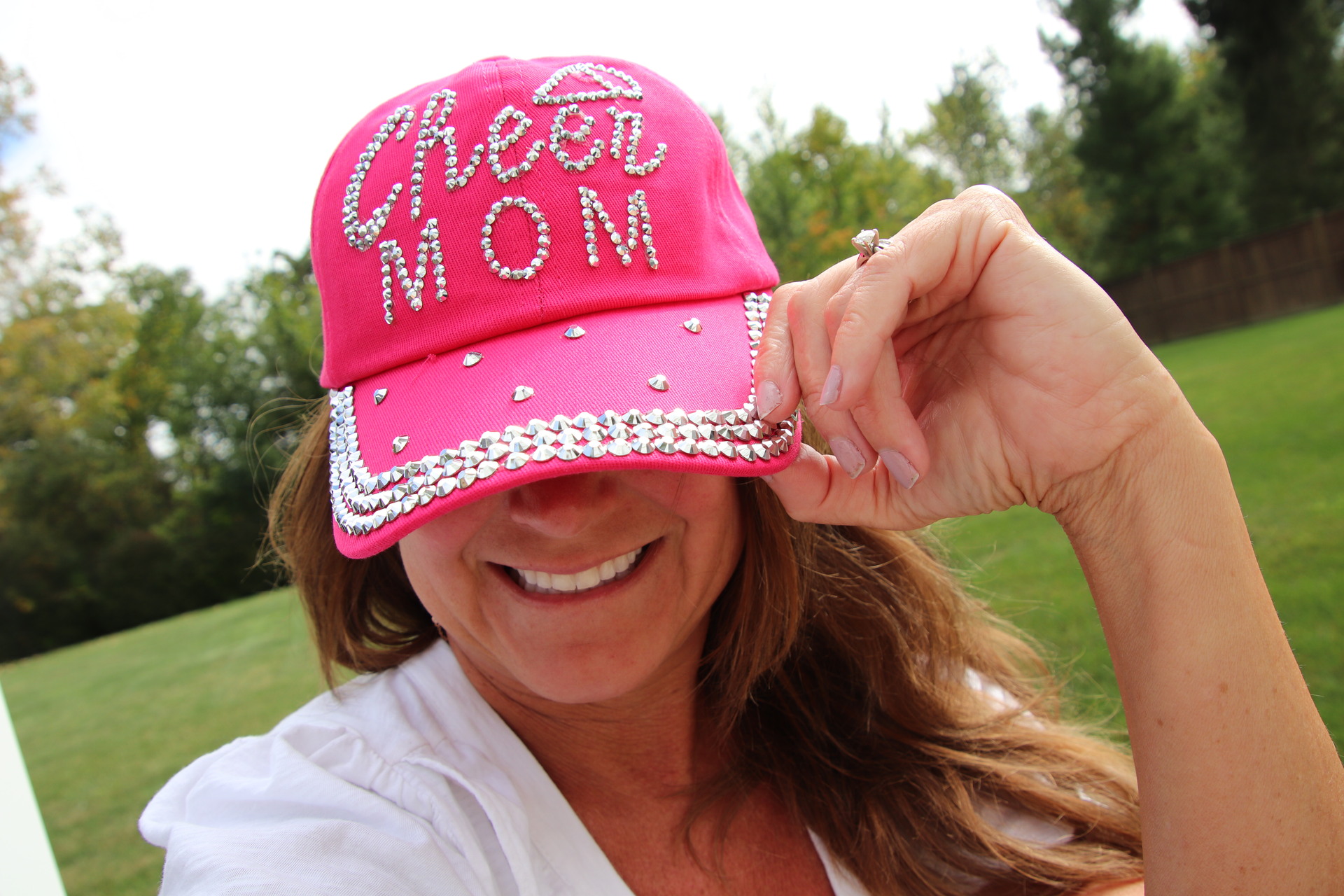 Popfizzy Bling Baseball Caps for Women  example photo