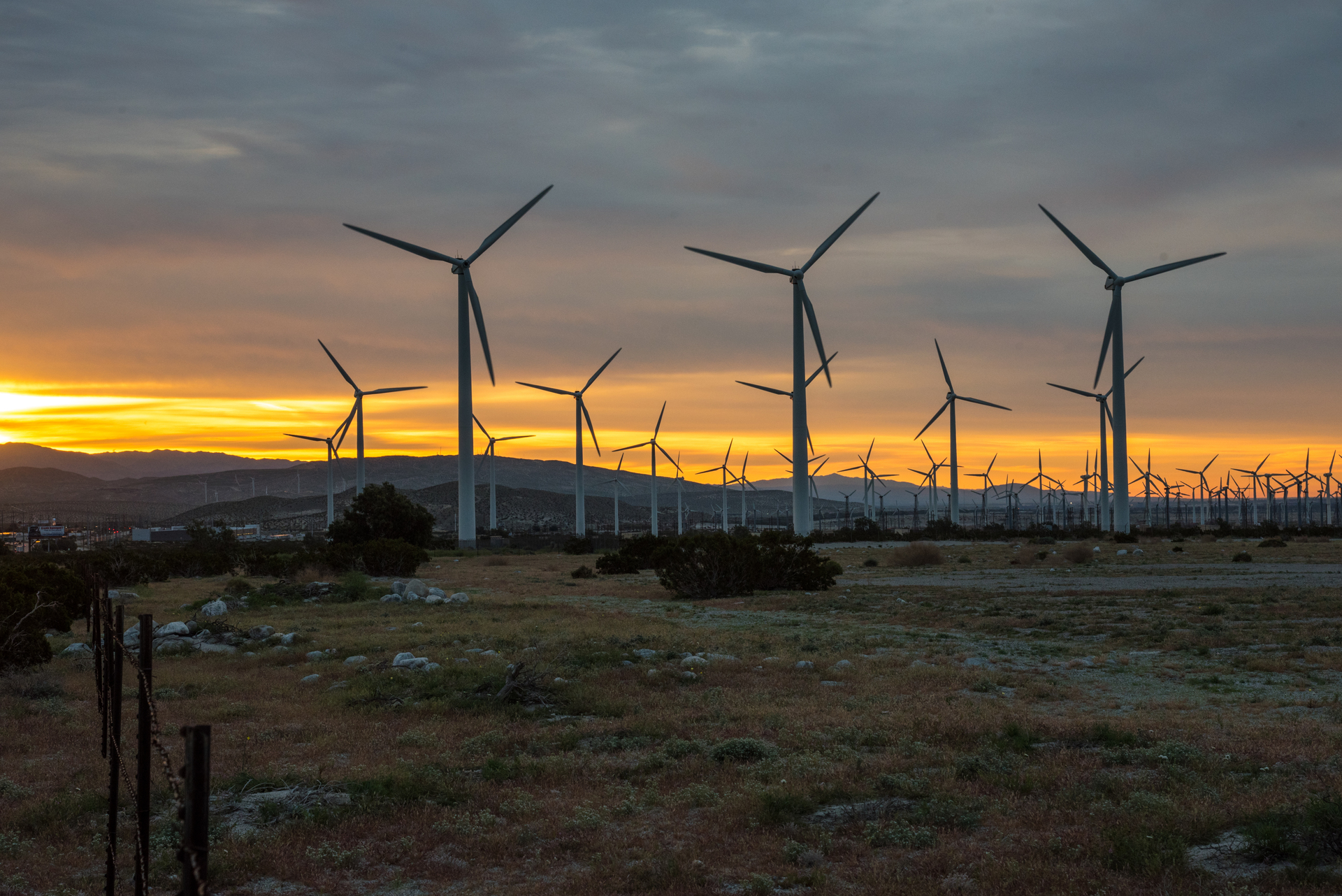 Alternative energy sources example photo