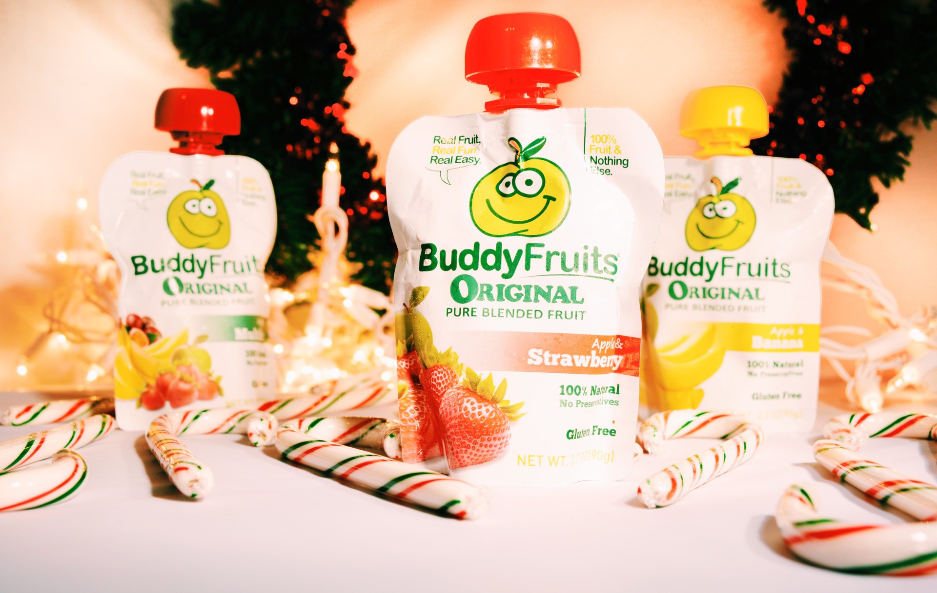 Holiday season with Buddy Fruits example photo