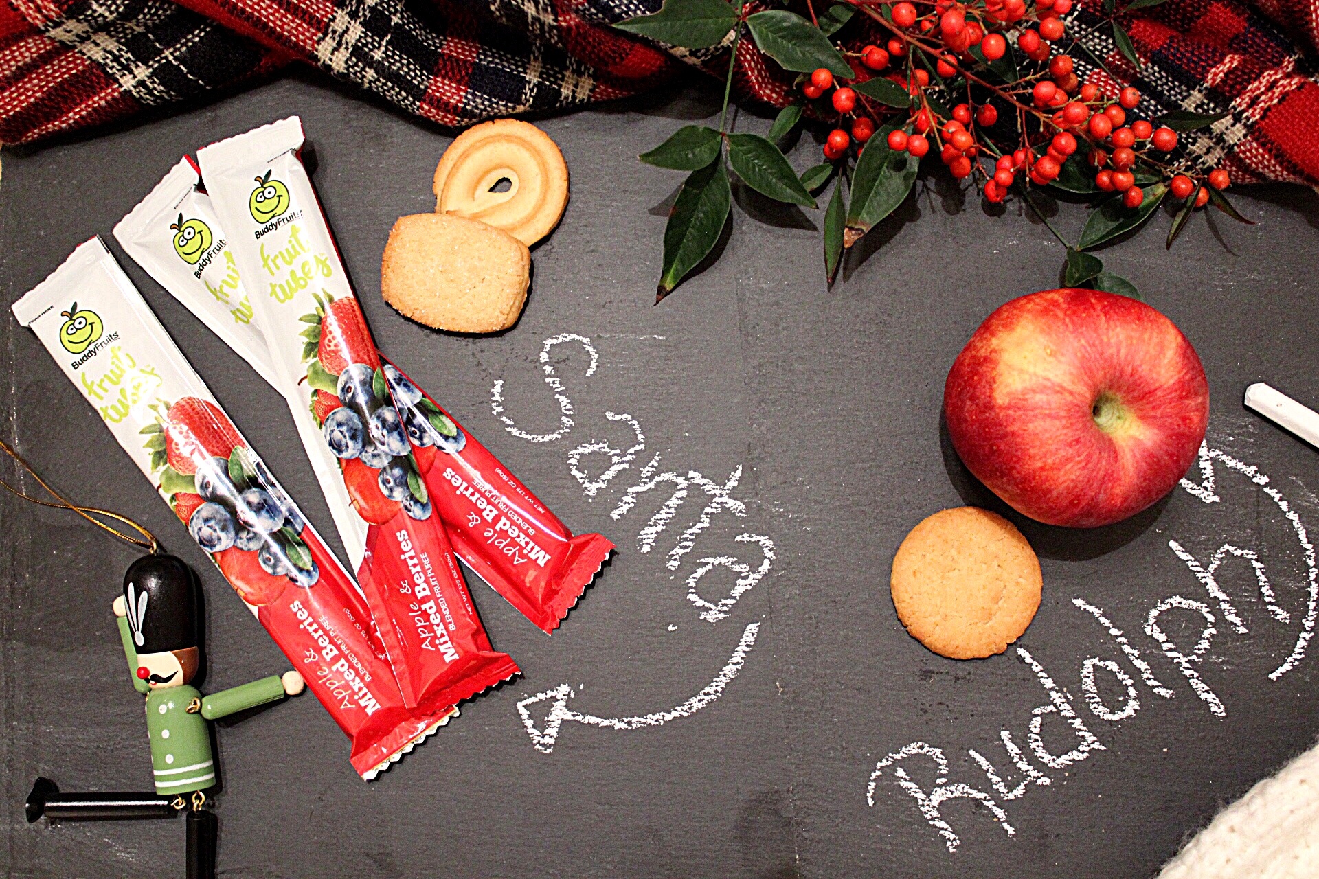 Holiday season with Buddy Fruits example photo