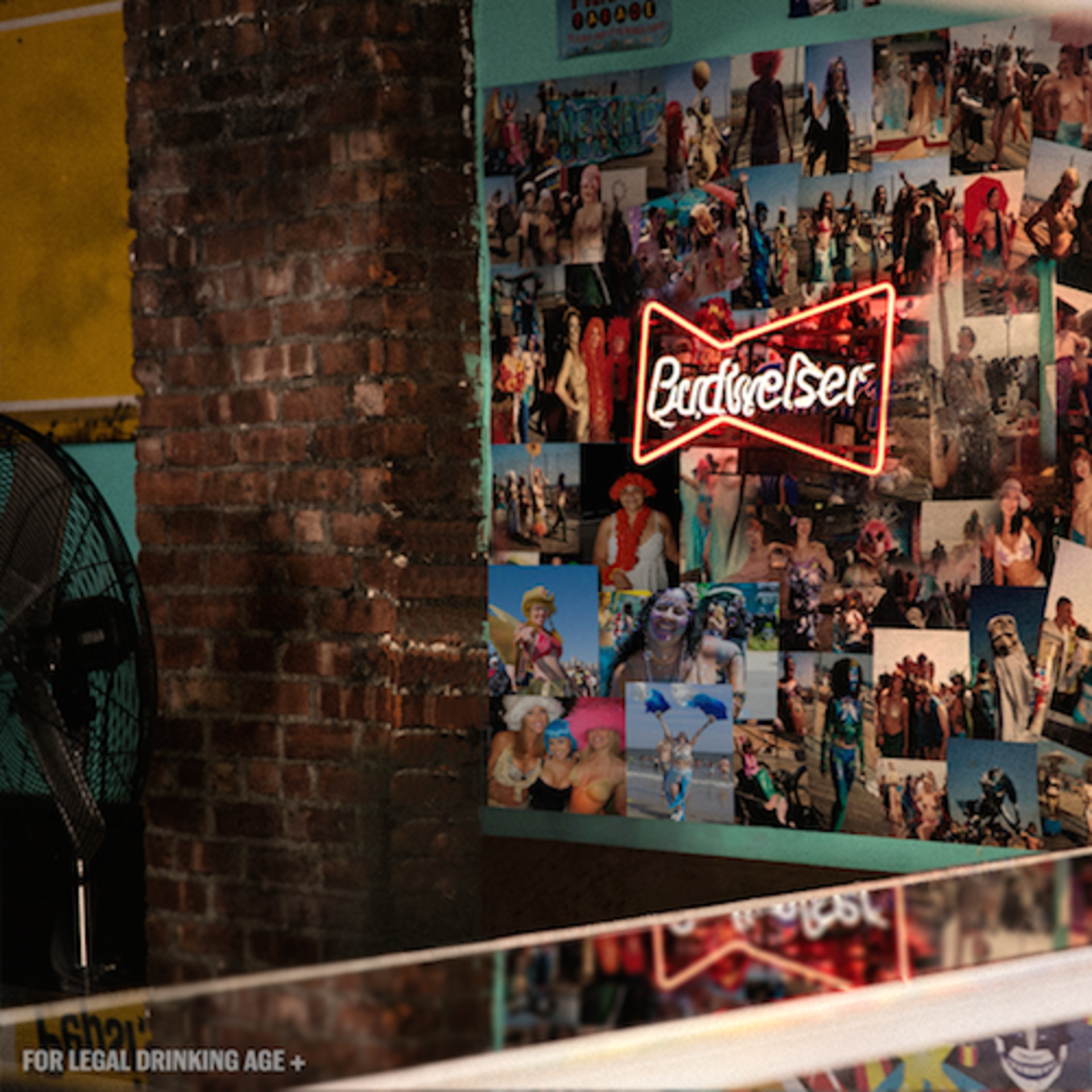 Budweiser in Bars example photo