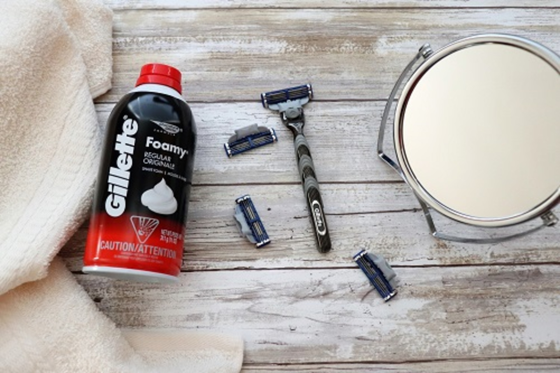 Shaving: Men and their Products example photo